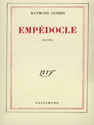 cover image of Empédocle
